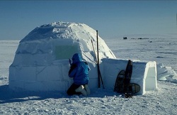 SHELTER OF INUIT - Inuit CULTURE